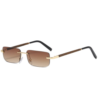 Gafas de Sol con Patillas de Madera Estilo Europeo y Americano - Image 3