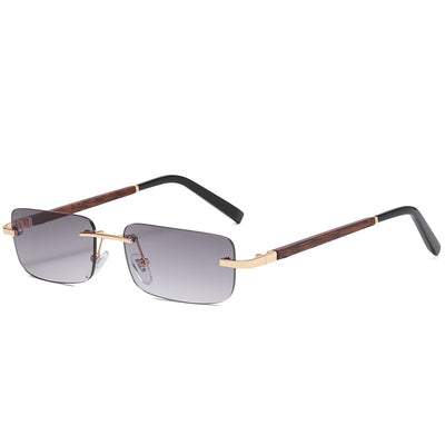 Gafas de Sol con Patillas de Madera Estilo Europeo y Americano - Image 4