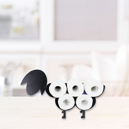 Soporte para Papel Higiénico Decorativo en Hierro Forjado Diseño Oveja - Image 7