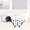 Soporte para Papel Higiénico Decorativo en Hierro Forjado Diseño Oveja