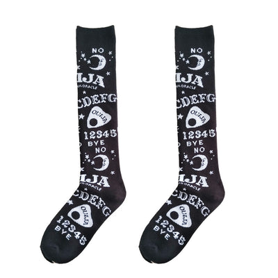 Calcetines Deportivos Hasta la Rodilla para Mujer - Diseño Europeo y Americano - Image 9