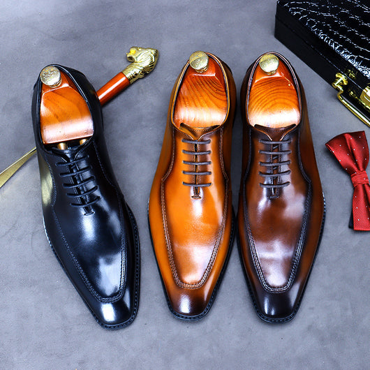 Zapatos de Trabajo Artesanales en Cuero Británico Premium - Image 4