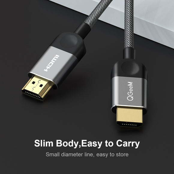 Cable HDMI 2.0 de Alta Velocidad 4K - Qgeem 1m, 2m, 5m