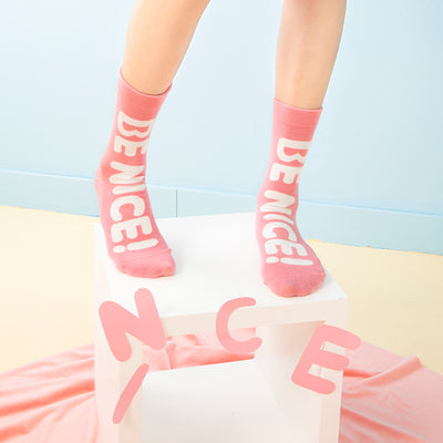Calcetines de Tubo a Juego para Pareja - Colores Lisos Macaron - Image 10