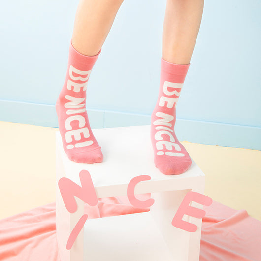 Calcetines de Tubo a Juego para Pareja - Colores Lisos Macaron - Image 10
