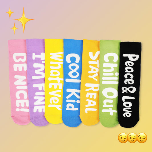 Calcetines de Tubo a Juego para Pareja - Colores Lisos Macaron