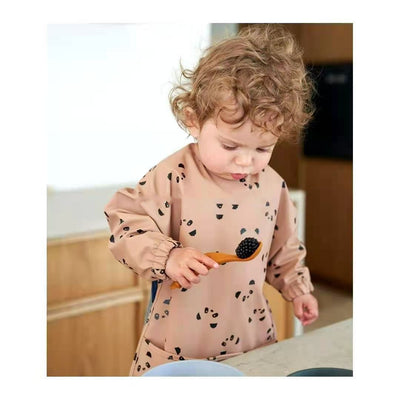 Babero Delantal Protector con Bolsillo para Comidas - Anti-Manchas para Bebés - Image 3