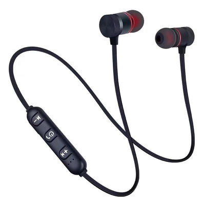 Auriculares Deportivos Magnéticos con Inhalación de Metal - Image 2
