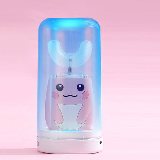 Cepillo de Dientes Eléctrico Infantil en U - Automático y Seguro