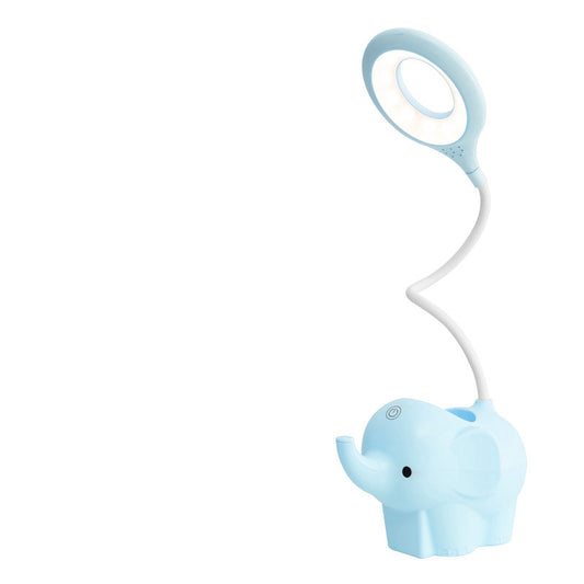 Lámpara Escritorio Infantil con Portalápices Elefante y Protección Ocular - Image 2