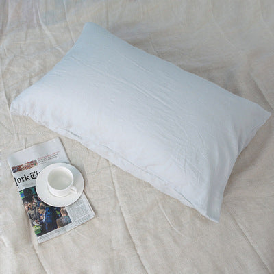Funda de Almohada Retro de Algodón y Lino - Colores Sólidos - Image 7