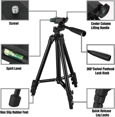 Trípode Portátil Profesional para Cámara DSLR y Smartphone Apple - Image 4