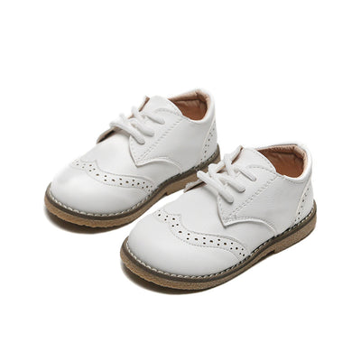 Zapatos Retro de Cuero para Niños - Suela Blanda y Flexible - Image 8