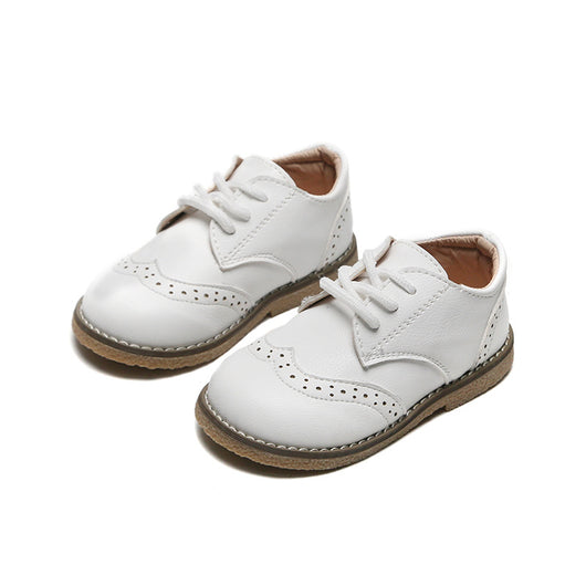 Zapatos Retro de Cuero para Niños - Suela Blanda y Flexible - Image 8