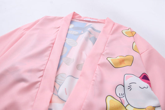 Cárdigan Kimono Fino Antibolsas para Verano Mujer - Image 17