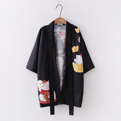 Cárdigan Kimono Fino Antibolsas para Verano Mujer - Image 24