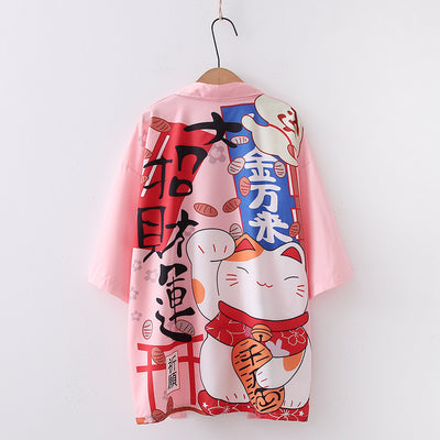 Cárdigan Kimono Fino Antibolsas para Verano Mujer - Image 8