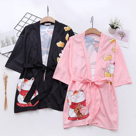 Cárdigan Kimono Fino Antibolsas para Verano Mujer - Image 5