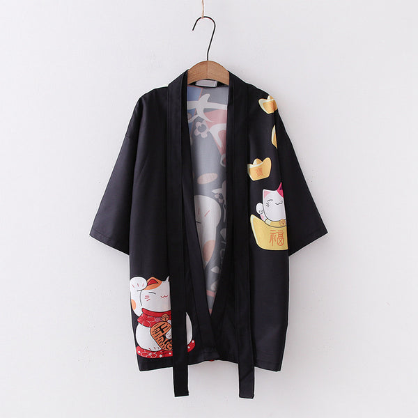 Cárdigan Kimono Fino Antibolsas para Verano Mujer - Image 10