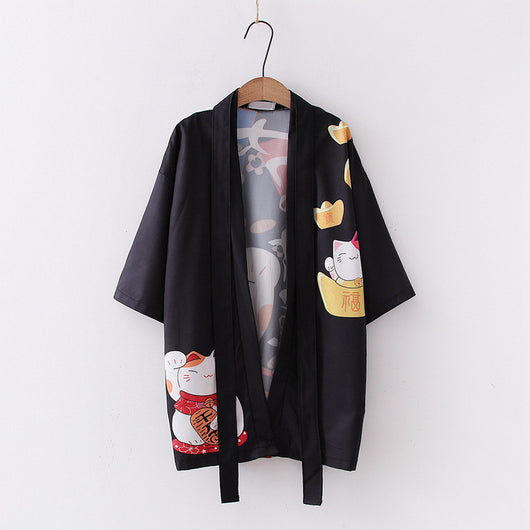Cárdigan Kimono Fino Antibolsas para Verano Mujer - Image 10