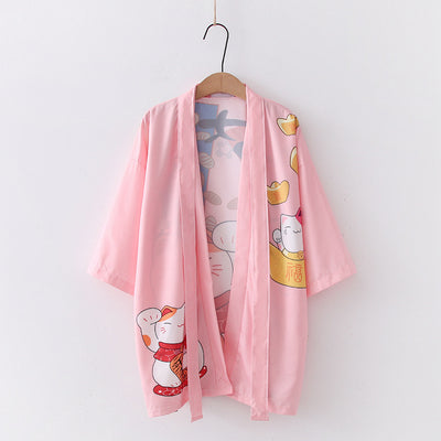 Cárdigan Kimono Fino Antibolsas para Verano Mujer - Image 16