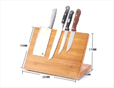 Organizador Magnético de Cuchillos en Madera - Protector de Hojas para Cocina - Image 6