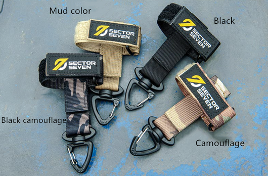 Hebilla Táctica para Almacenamiento de Cuerdas de Escalada