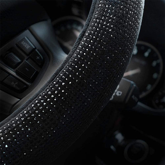 Funda de Volante con Cristales Rhinestone - Diseño Artesanal Elegante - Image 14