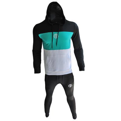 Conjunto Deportivo con Capucha y Contraste de Colores - Image 6