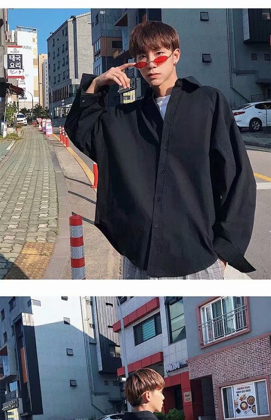 Chaqueta Ligera Harajuku de Manga Larga para Hombre - Image 4