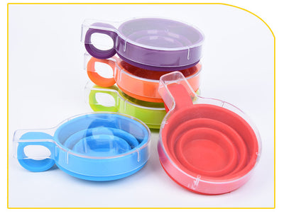 Vaso Plegable de Silicona para Viajes y Deportes al Aire Libre - Image 3