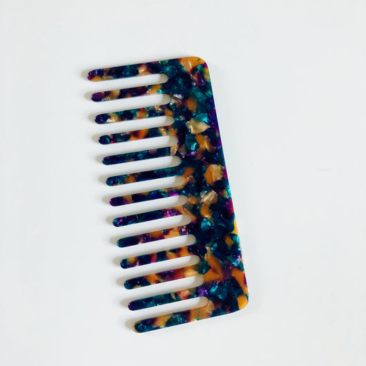 Peine Antiestático Estampado Leopardo Marmolado para Peluquería - Image 24