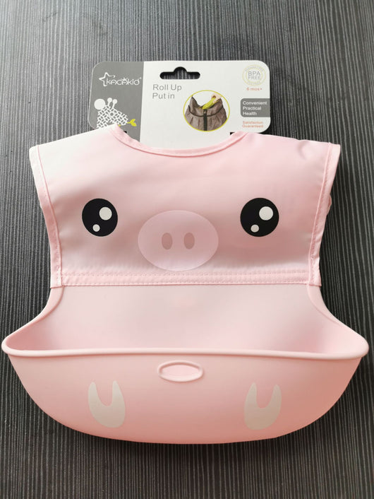 Babero de Silicona para Bebé Impermeable y Fácil de Limpiar - Image 10