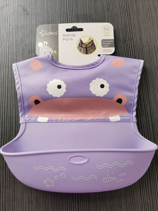 Babero de Silicona para Bebé Impermeable y Fácil de Limpiar - Image 12
