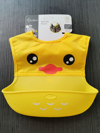 Babero de Silicona para Bebé Impermeable y Fácil de Limpiar - Image 4