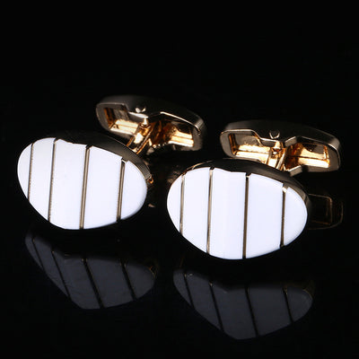 Gemelos de Esmalte para Traje Ejecutivo - Elegancia Profesional - Image 2