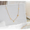 Five Pequeño Round Necklace Clavicle Female Necklace Estilo One