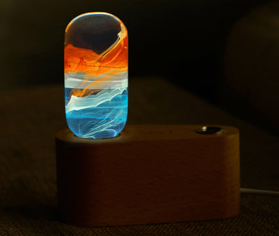 Lámpara Decorativa Resina Asaka EPLight - Diseño Estético Moderno - Image 10