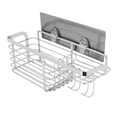 Repisa de Baño en Acero Inoxidable sin Perforaciones