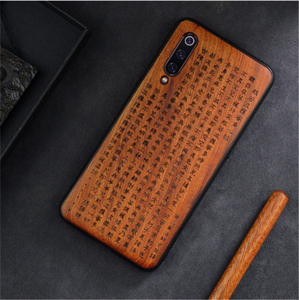 Funda Protectora de Madera con Diseño Transparente