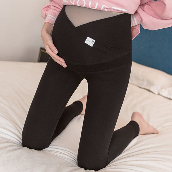 Leggings Premamá Cintura Baja Ultrafinos y Cómodos