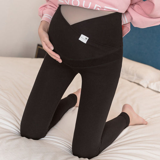 Leggings Premamá Cintura Baja Ultrafinos y Cómodos