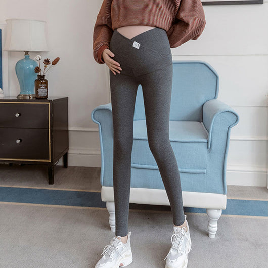 Leggings Premamá Cintura Baja Ultrafinos y Cómodos - Image 7