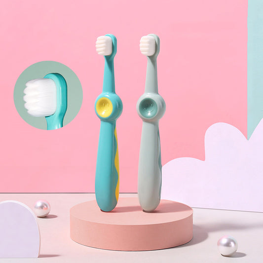 Set de Cepillos Dentales Infantiles de Cerdas Suaves