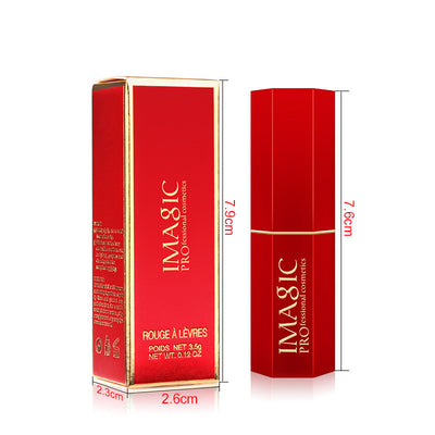 Labial Mate Tubo Rojo de Larga Duración - Image 2