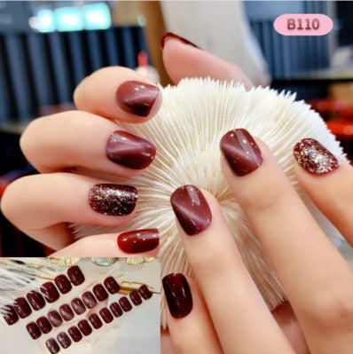 Uñas Postizas Ópalo Removibles - Manicura Profesional Lista para Usar - Image 9