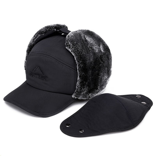 Gorro Térmico Acolchado de Algodón para Adultos Mayores