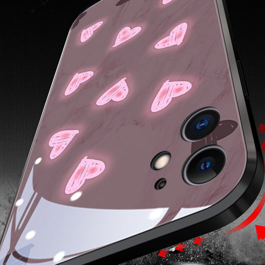 Funda Luminosa Creative Love para iPhone Compatible con Apple - Image 3