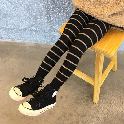 Leggings Infantiles a Rayas - Pantalones Elásticos Cómodos para Niños - Image 11