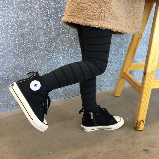 Leggings Infantiles a Rayas - Pantalones Elásticos Cómodos para Niños - Image 13